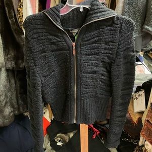 Bebe Zip Up Sweater
